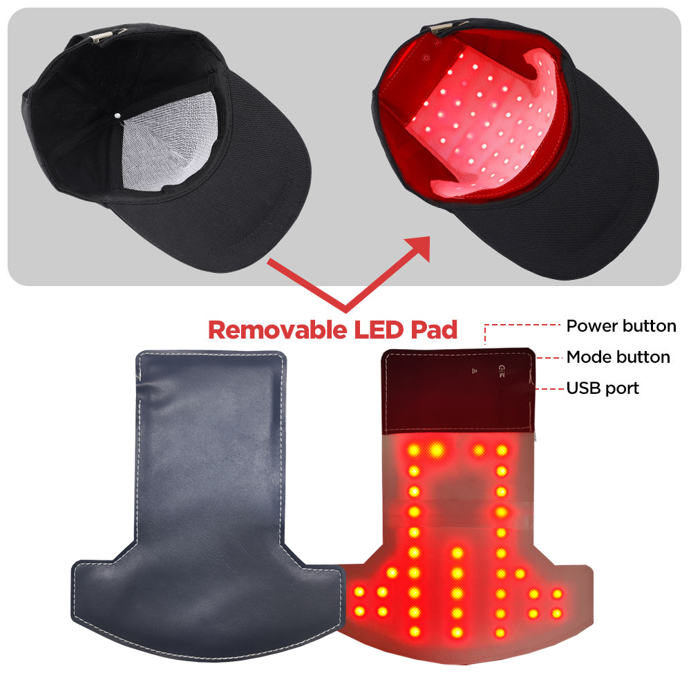Red Light Therapy Hair Growth Cap 6 Καπέλο Φωτοθεραπείας LED για Ενδυνάμωση & Ανάπτυξη Μαλλιών